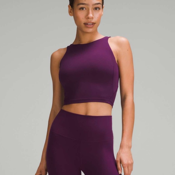 Lululemon Align High Neck Tank, Dramatic Magenta Size 8 - Picture 1 of 5